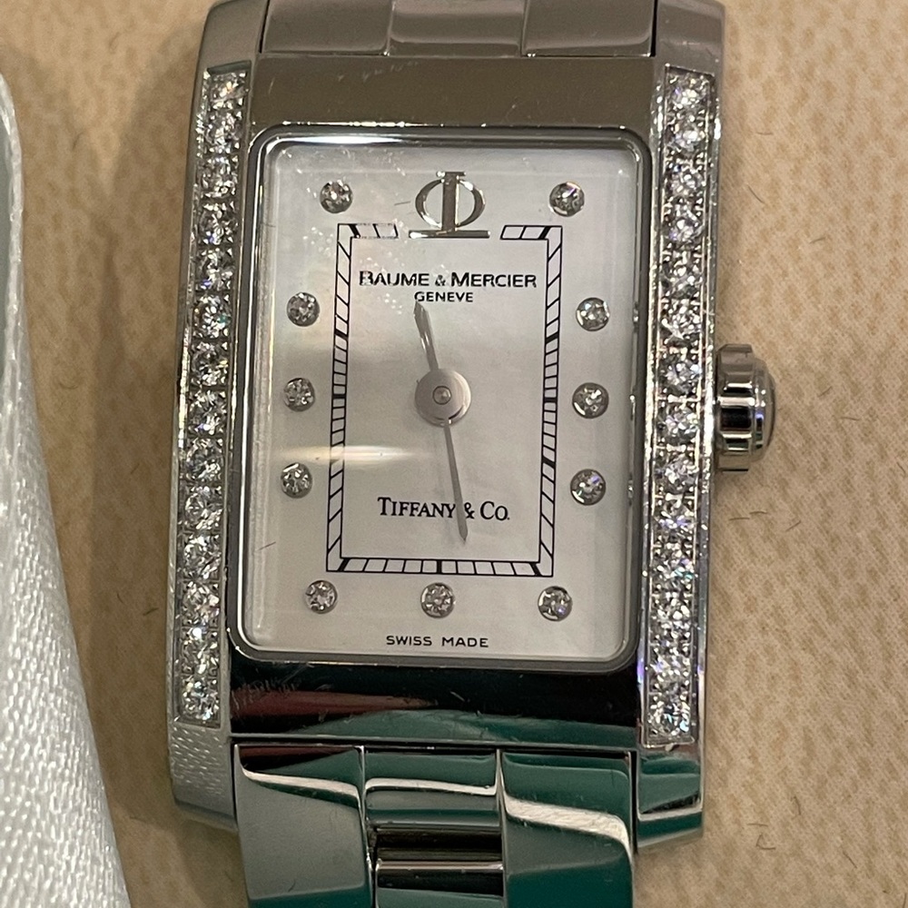 Tiffany & Co./Baume & Mercier Diamond Watch - Picture 3 of 12
